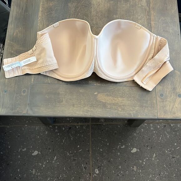 Natori Private Luxuries Strapless Bra Plus Size Nude Sz-40DD - Picture 8 of 8